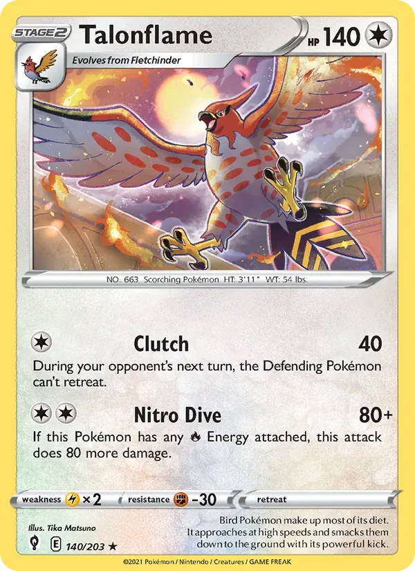 Talonflame, Evolving Skies