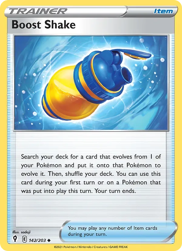 Boost Shake, Evolving Skies
