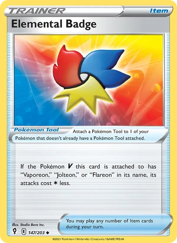 Elemental Badge, Evolving Skies
