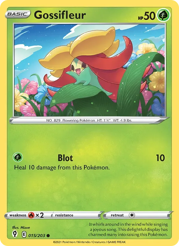 Gossifleur, Evolving Skies