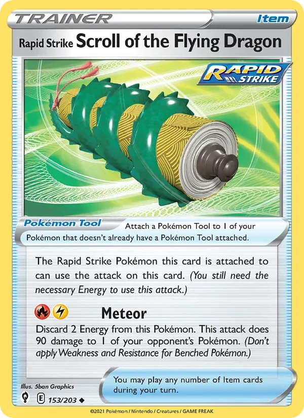 Rapid Strike Scroll of the Flying Dragon, Evolving Skies