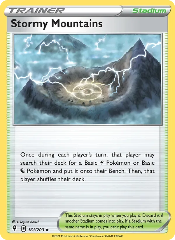 Stormy Mountains, Evolving Skies