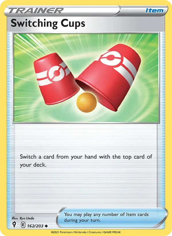 Switching Cups, Evolving Skies