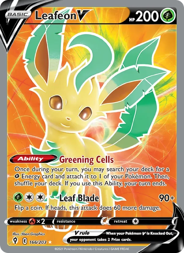 Leafeon V, Evolving Skies