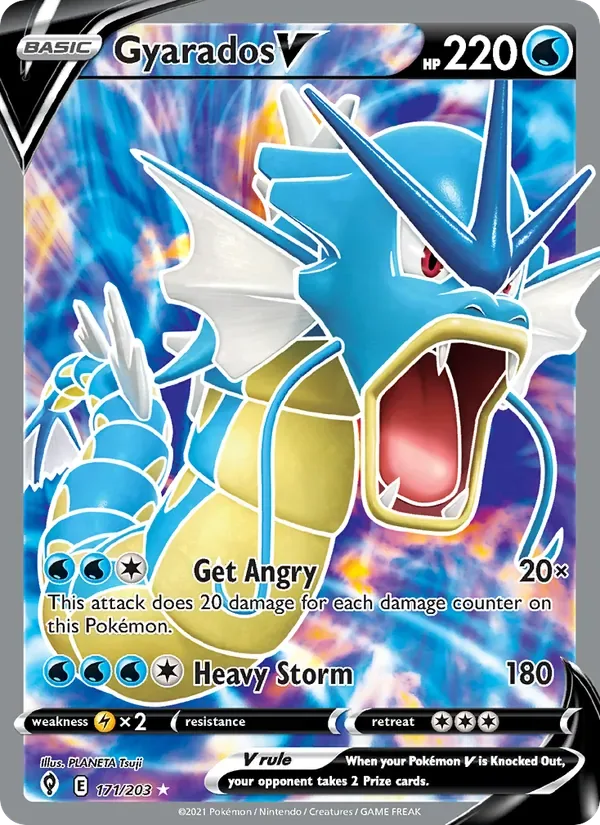 Gyarados V, Evolving Skies
