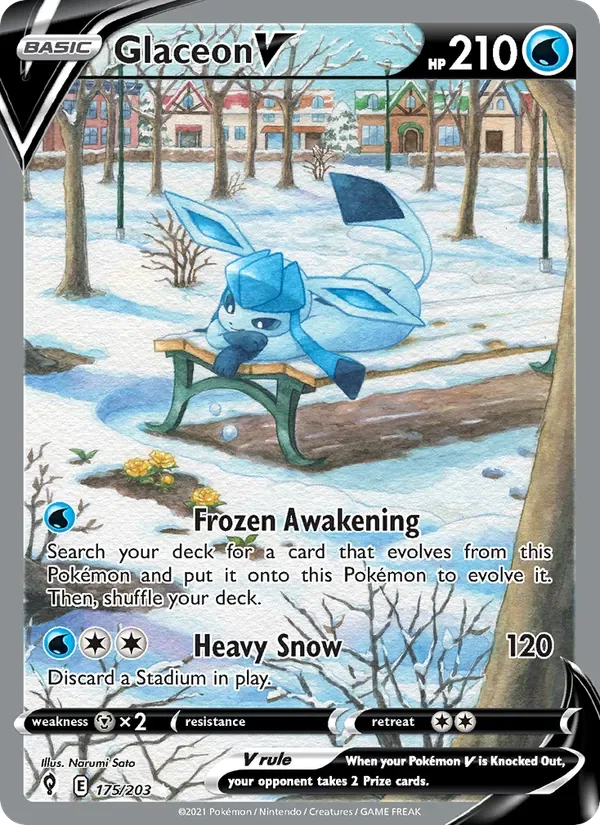 Glaceon V, Evolving Skies