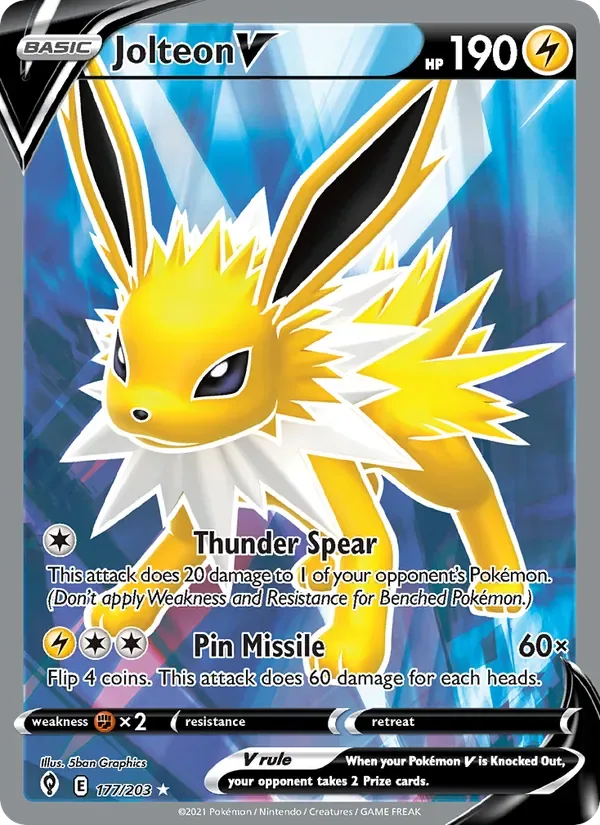 Jolteon V, Evolving Skies