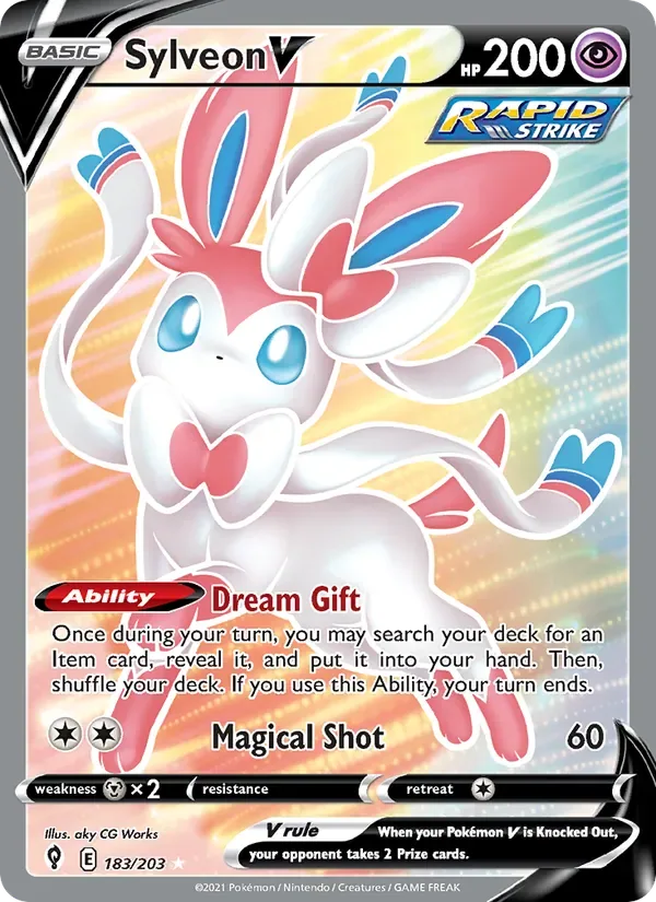 Sylveon V, Evolving Skies