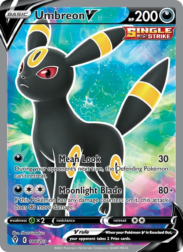 Umbreon V, Evolving Skies