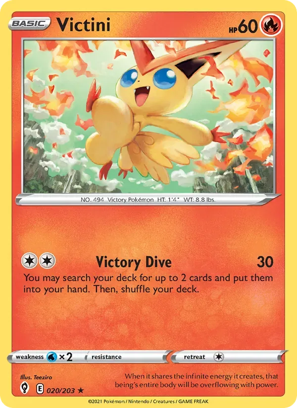 Victini, Evolving Skies