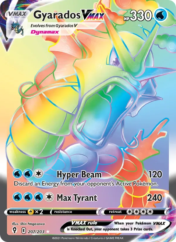 Gyarados VMAX, Evolving Skies