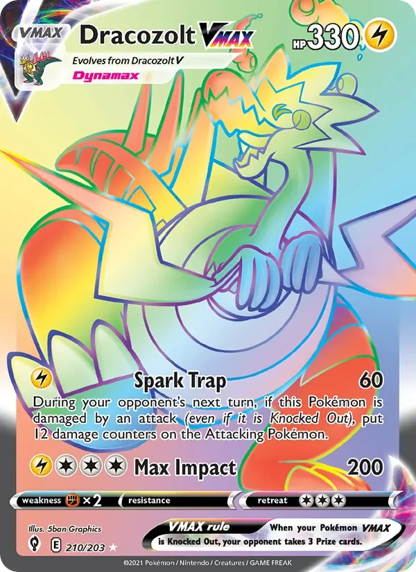 Dracozolt VMAX, Evolving Skies