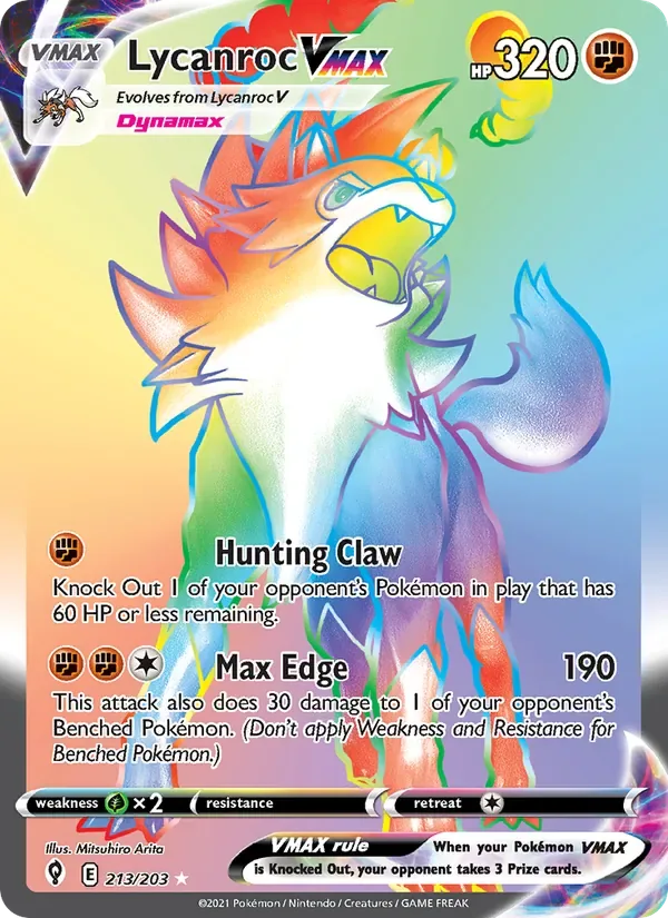 Lycanroc VMAX, Evolving Skies