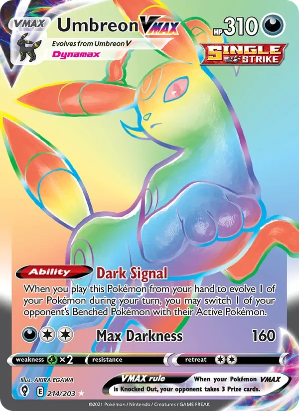 Umbreon VMAX, Evolving Skies