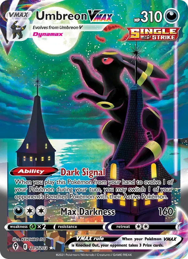 Umbreon VMAX, Evolving Skies