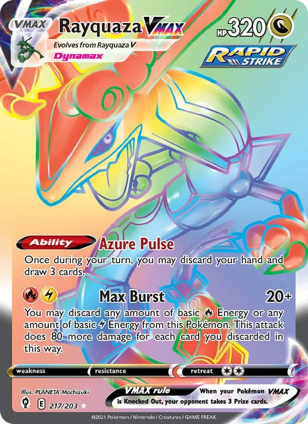 Rayquaza VMAX, Evolving Skies