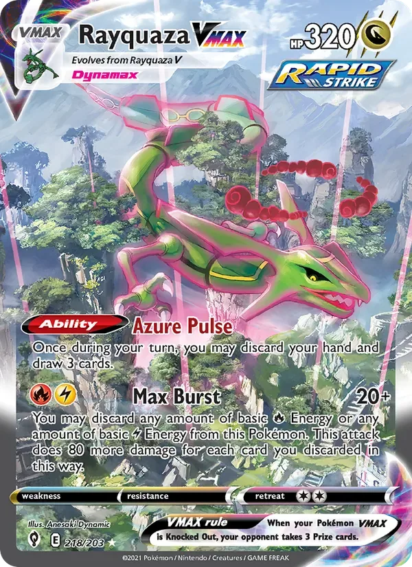 Rayquaza VMAX, Evolving Skies