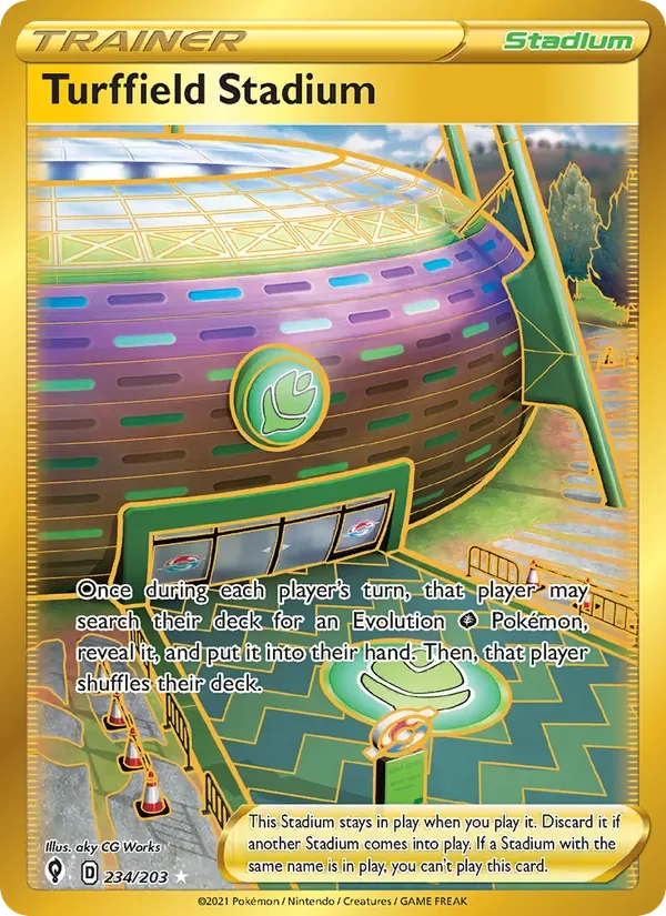 Turffield Stadium, Evolving Skies