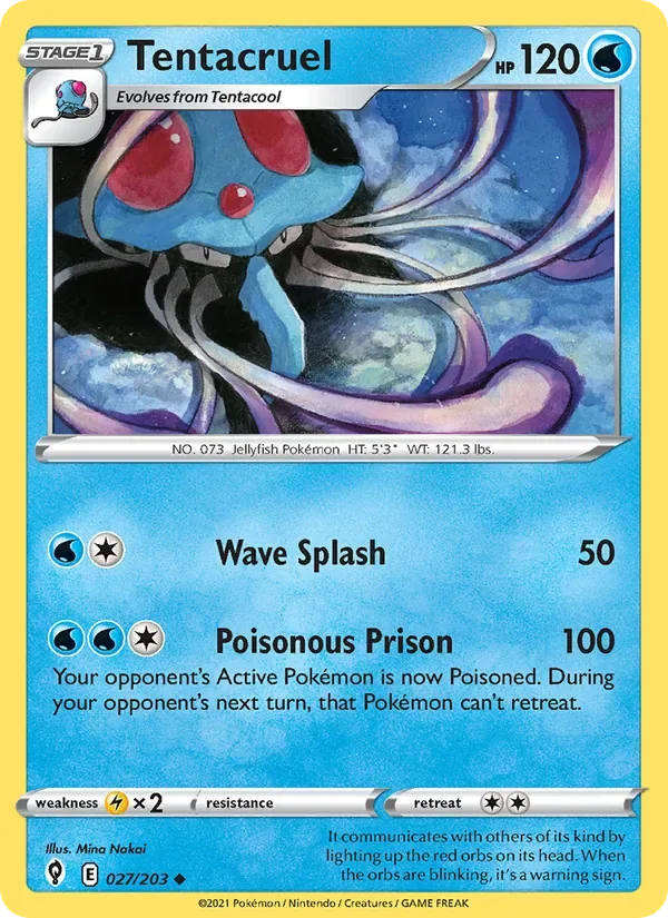 Tentacruel, Evolving Skies
