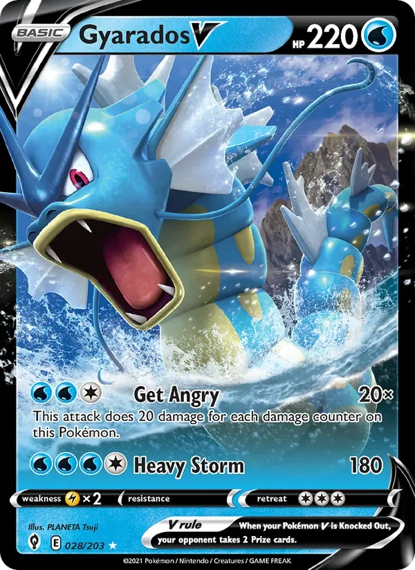 Gyarados V, Evolving Skies