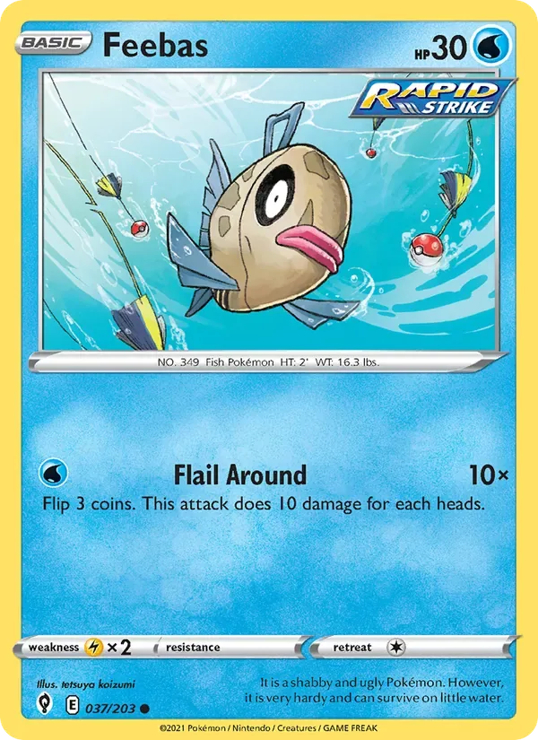 Feebas, Evolving Skies