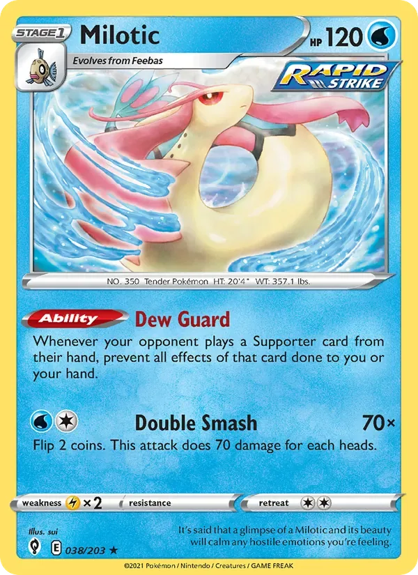 Milotic, Evolving Skies