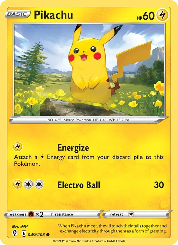 Pikachu, Evolving Skies