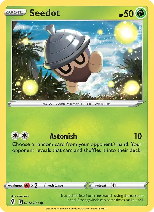 Seedot, Evolving Skies