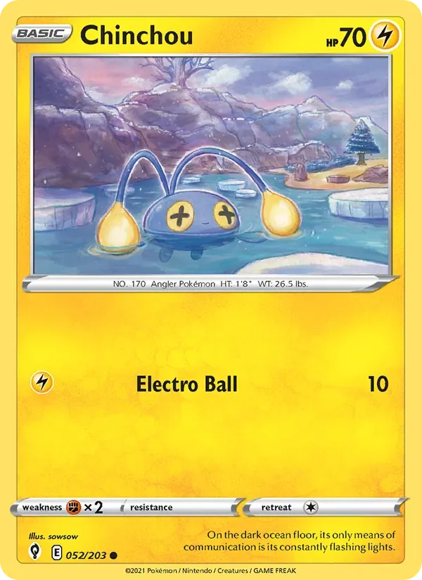 Chinchou, Evolving Skies