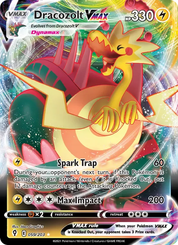 Dracozolt VMAX, Evolving Skies