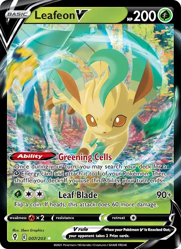 Leafeon V, Evolving Skies