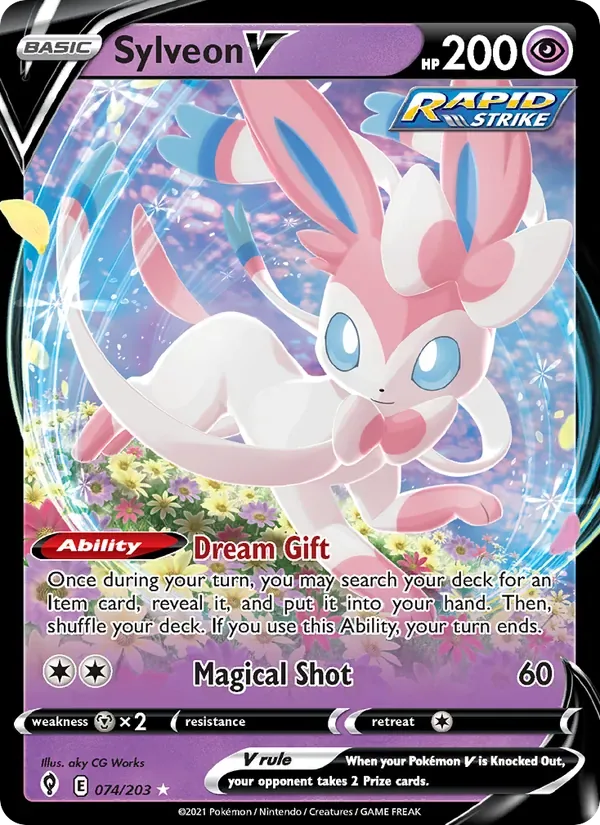 Sylveon V, Evolving Skies