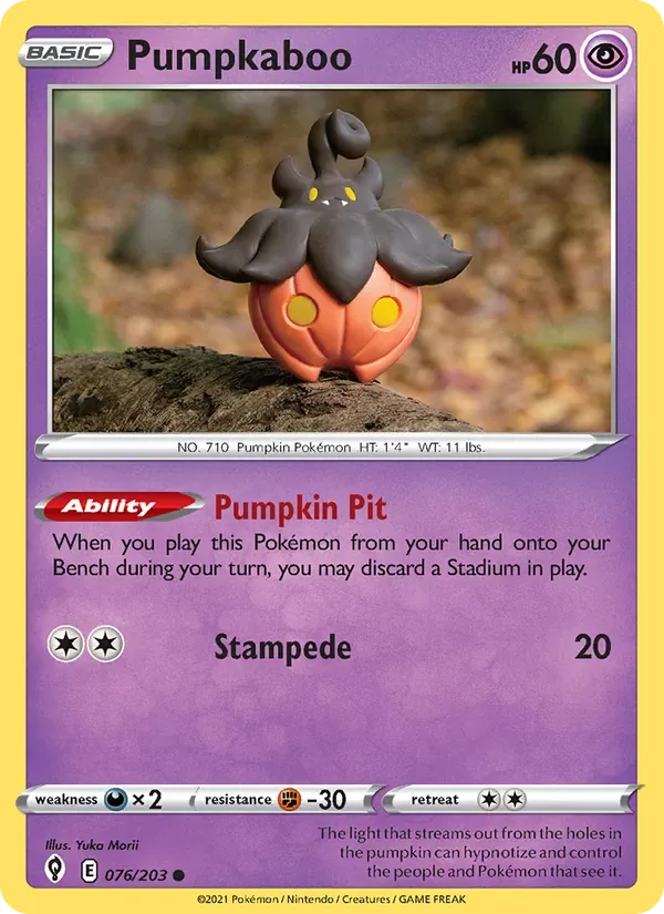 Pumpkaboo, Evolving Skies