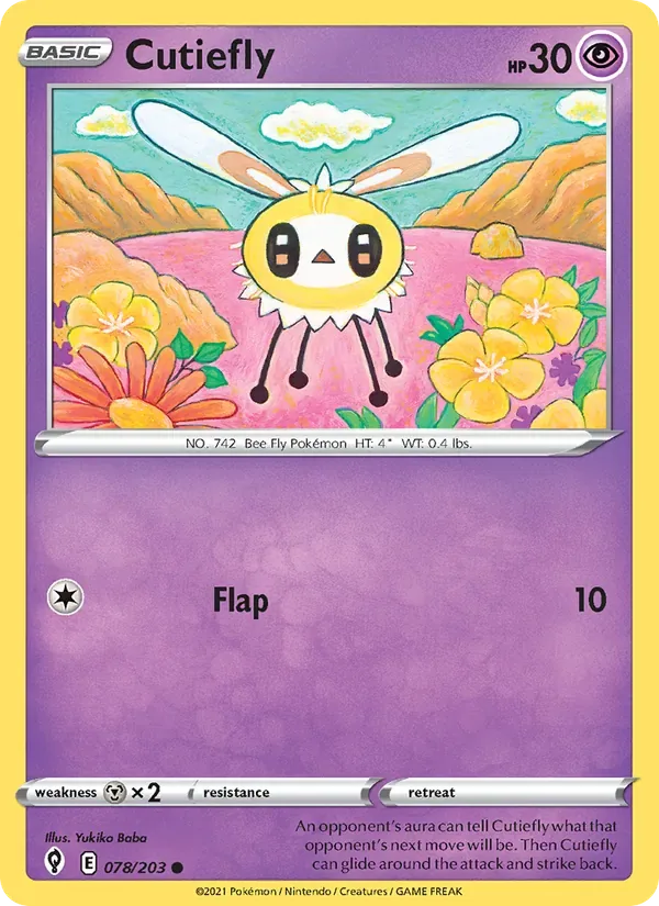 Cutiefly, Evolving Skies