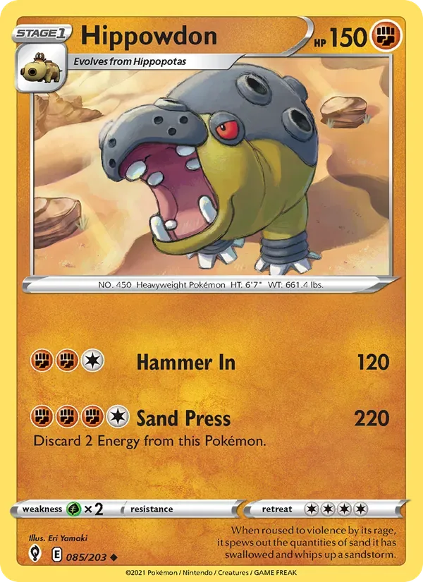 Hippowdon, Evolving Skies