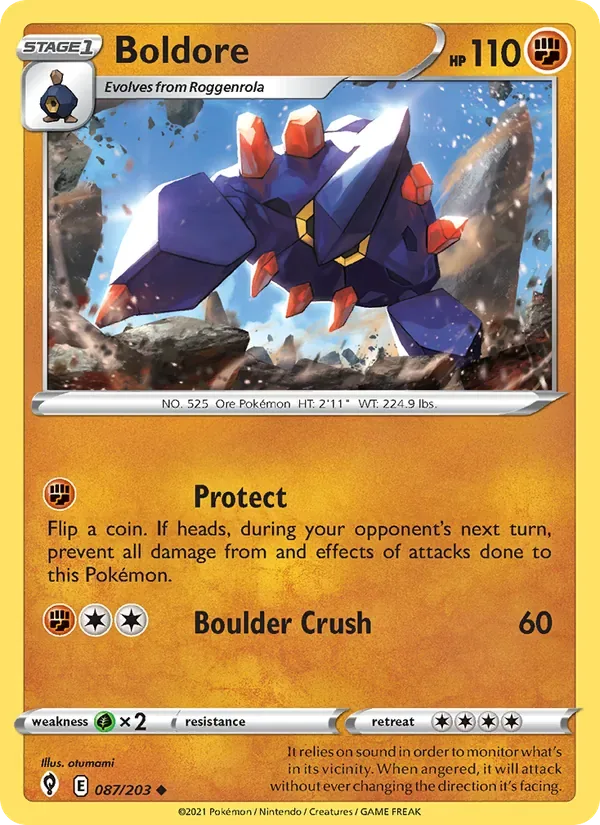 Boldore, Evolving Skies