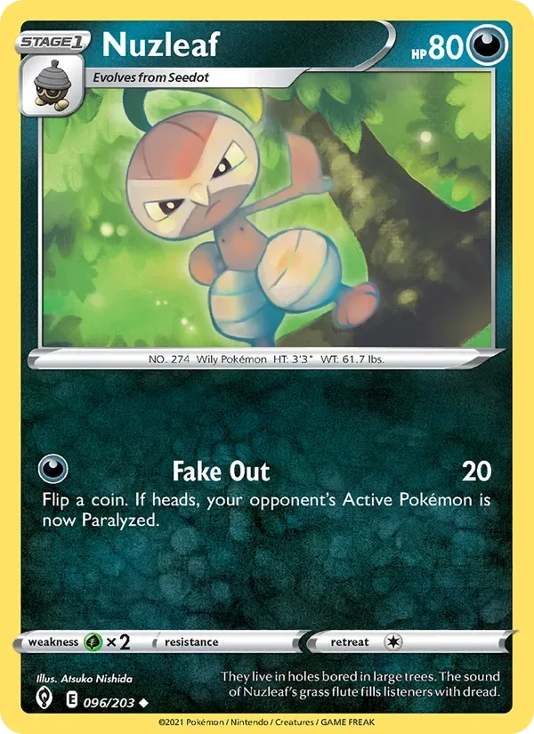 Nuzleaf, Evolving Skies