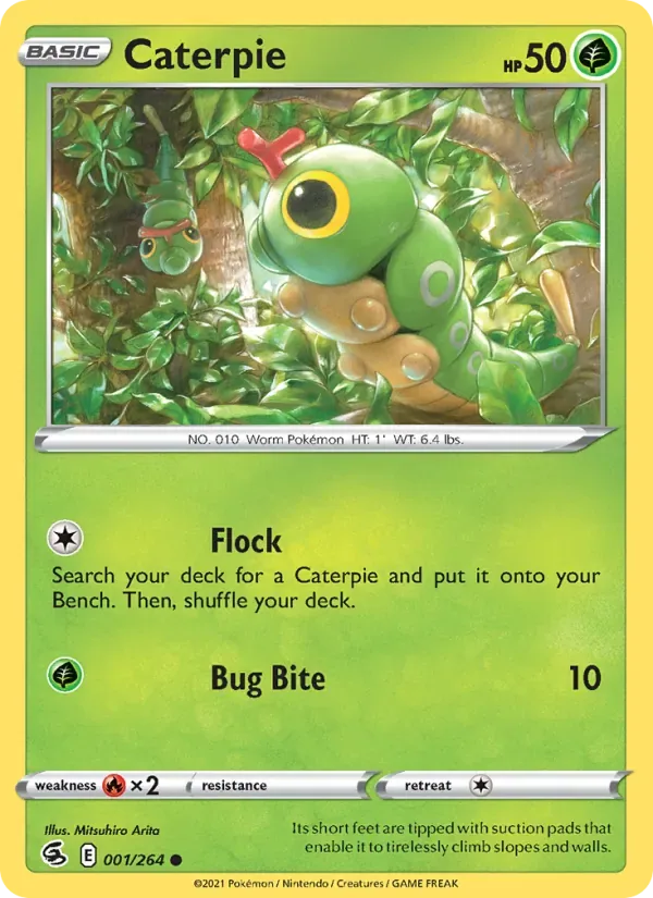 Caterpie, Fusion Strike