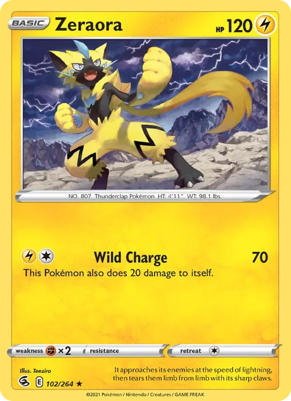 Zeraora, Fusion Strike