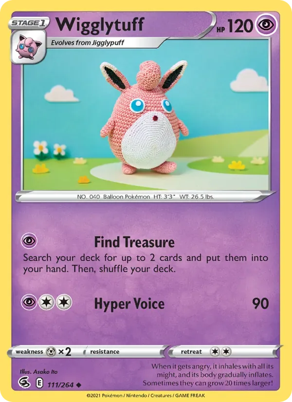 Wigglytuff, Fusion Strike