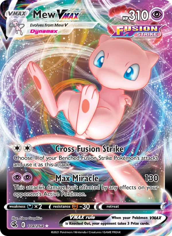 Mew VMAX, Fusion Strike