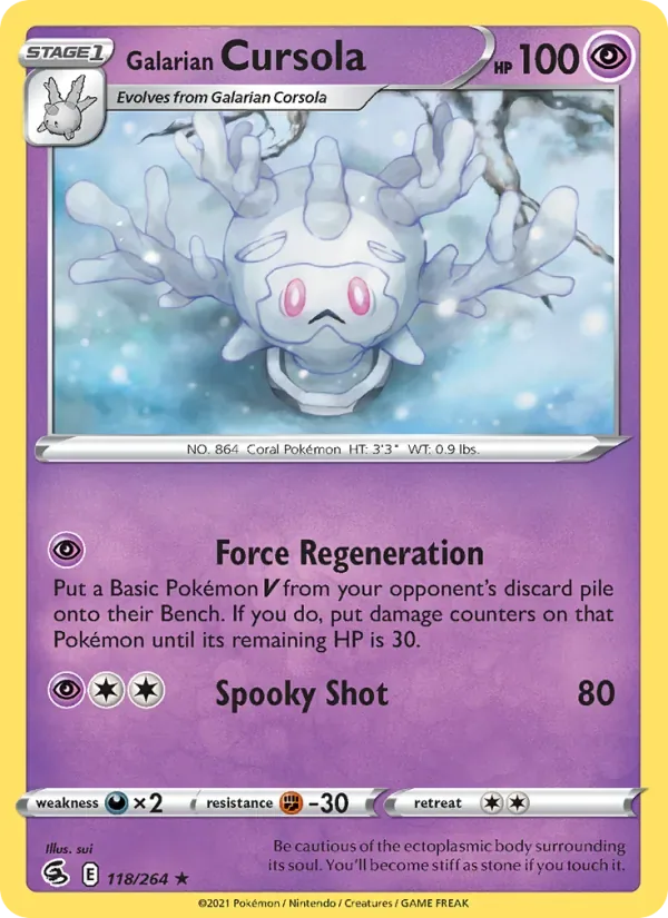 Galarian Cursola, Fusion Strike
