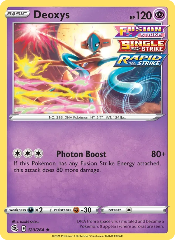 Deoxys, Fusion Strike
