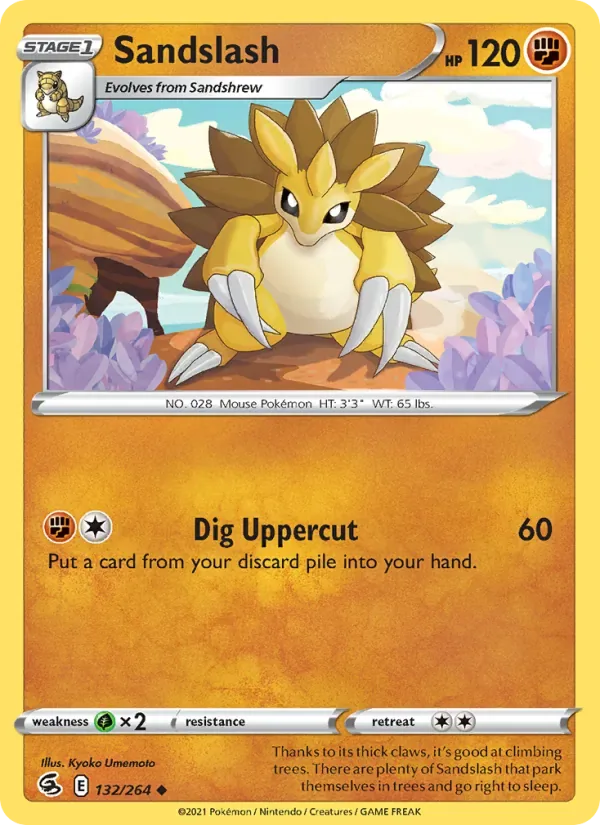 Sandslash, Fusion Strike
