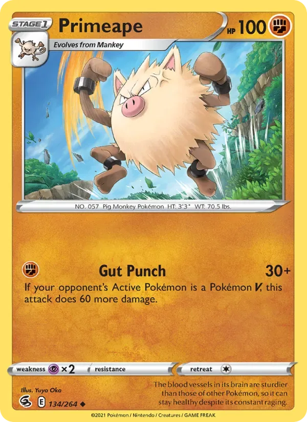 Primeape, Fusion Strike