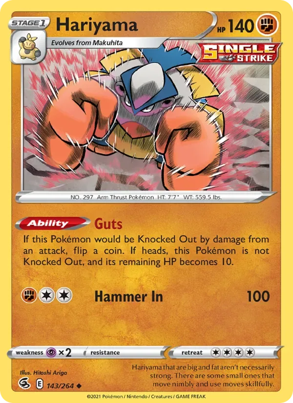 Hariyama, Fusion Strike
