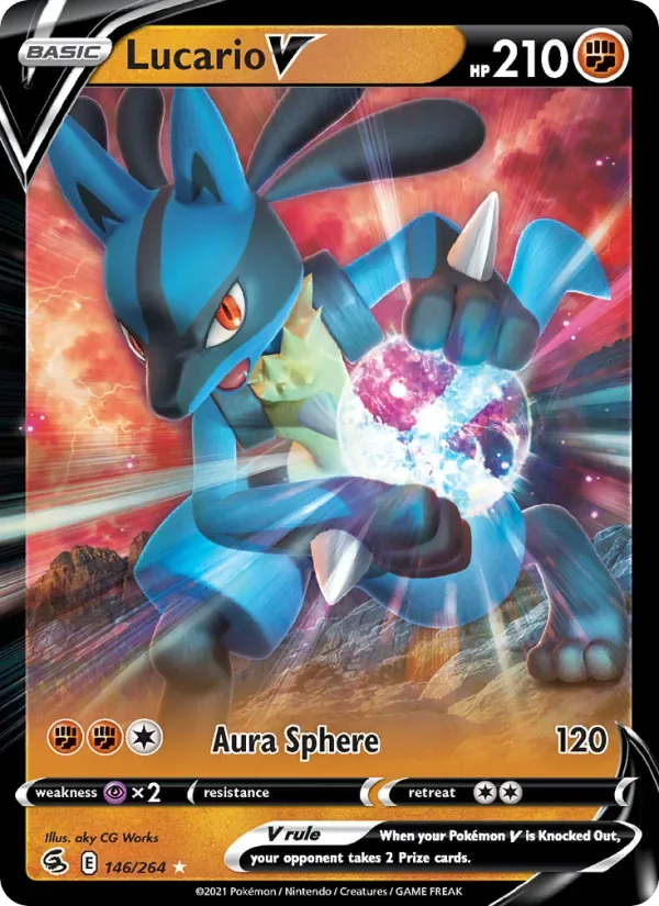 Lucario V, Fusion Strike
