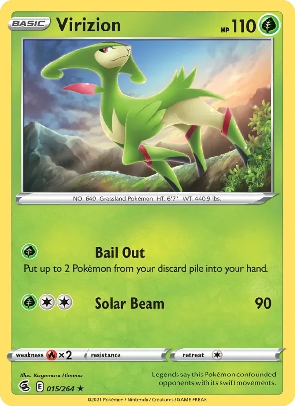 Virizion, Fusion Strike
