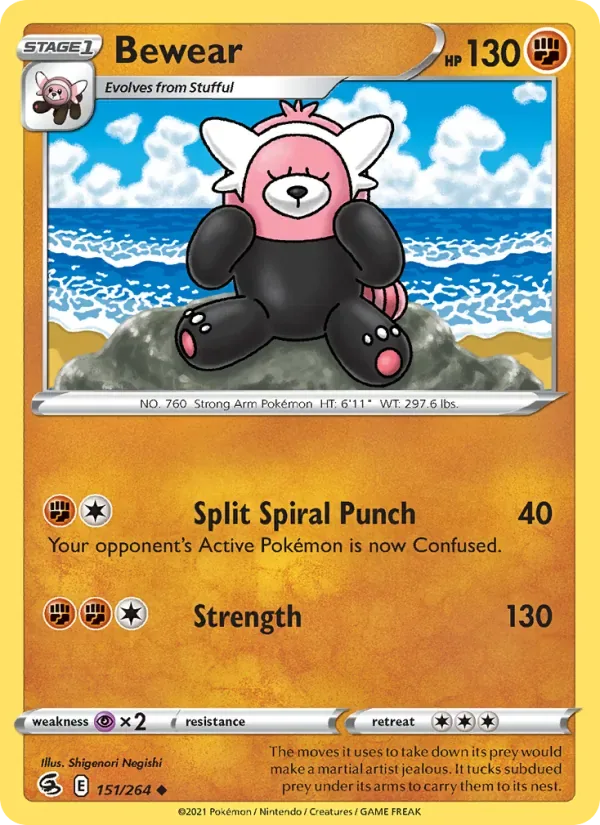 Bewear, Fusion Strike
