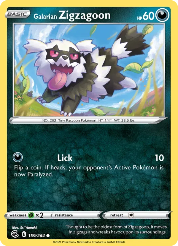 Galarian Zigzagoon, Fusion Strike